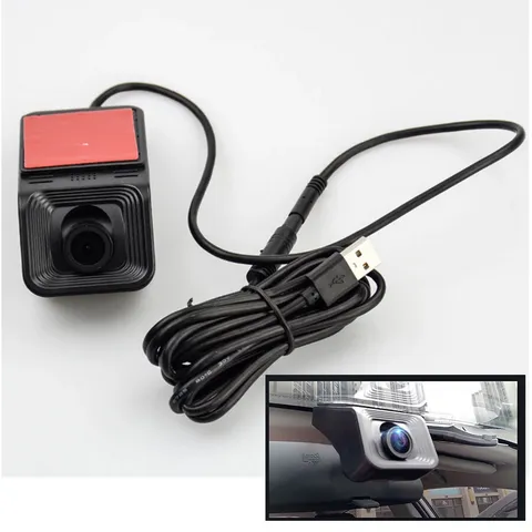 Car DVR USB Driving Recorder Dash Camera USB ADAS Night View For Car Android GPS