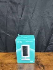 £Ring Outdoor Cam Plus Battery Wireless Wi-Fi 1080p Security Camera White (D2)