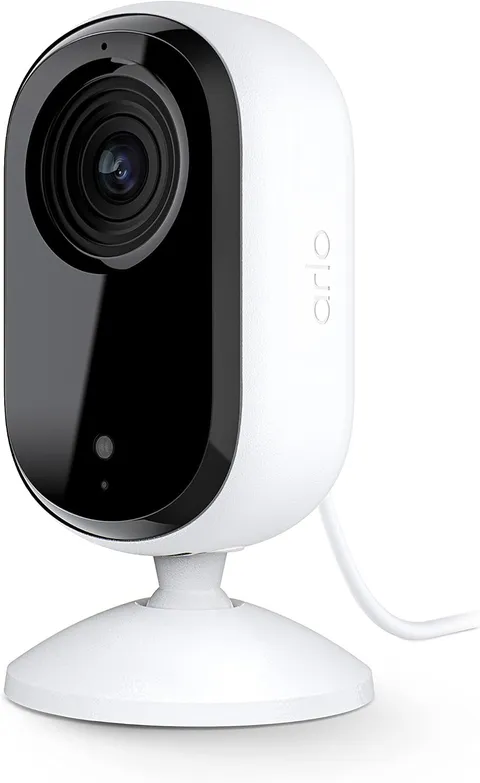 Arlo Essential Indoor Security Camera 2K (2Nd Gen, 2023 Release) - Wired Plug-In