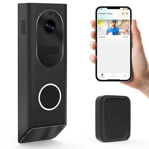 Smart Video Doorbell Camera (2.4G Wi-Fi) Night Vision Industry Leading Camera US