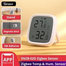 SONOFF SNZB-02D 2.5" Zigbee LCD Smart Temperature Humidity Sensor Smart Scene