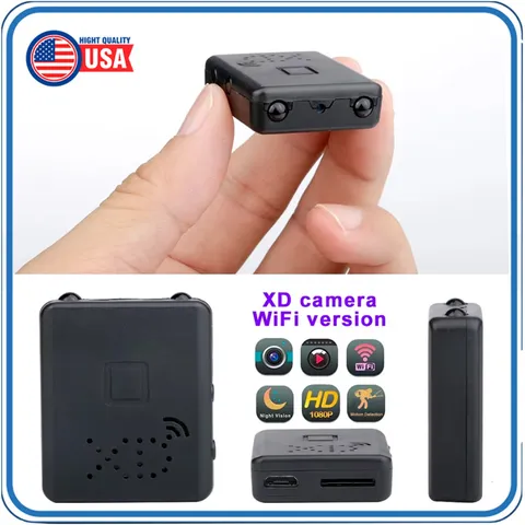 1080P WiFi Mini Camera Motion Detection Recorder Night Vision Home Security Cam