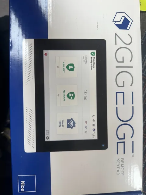 2GIG EDGE REMOTE KEYPAD (BRAND NEW/UNOPENED)