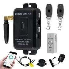 QTTYELOK Wireless Tuya Smart WiFi Access Control System Kit Gate Door Opener