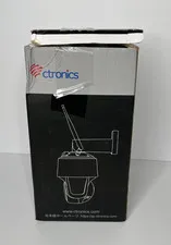 Ctronics Camera Outdoor 4K 8MP 16X Zoom Surveillance Camera Black CTIPC-640C