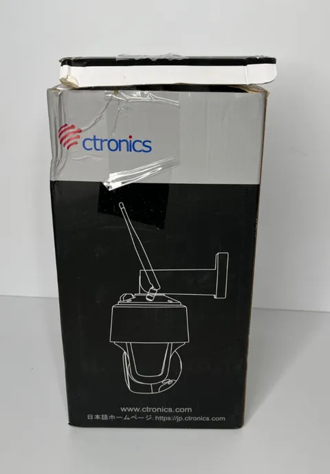 Ctronics Camera Outdoor 4K 8MP 16X Zoom Surveillance Camera Black CTIPC-640C