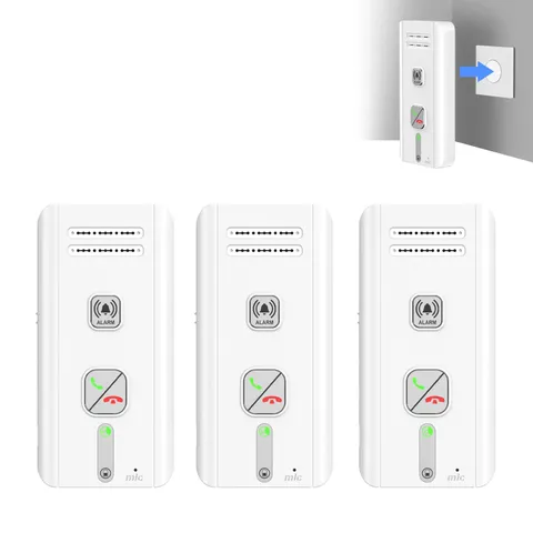 2 Way Intercom for Home, Portable Wireless Intercom System for House with 5 L...