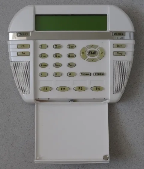 M1 LCD Alarm Keypad for NESS Alarm System. Deluxe keypad complete.  Never used