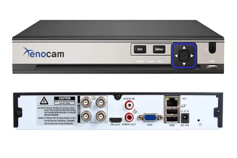 Xenocam 4CH 5M-N/1080N Full High Definition Hybrid for 4CH-5MP-N 