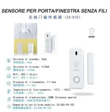 Wiby ZX-D10 Wireless Home Wi-Fi Door and Window PIR Detector