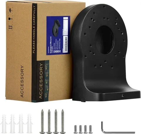 Waterproof All Metal Aluminum SECC Wall Mount Bracket for  Hikvson DH Turret Eye