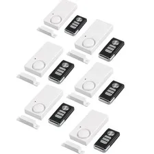 Wireless Entry Home Door Window Burglar Alarms Safety Security Magnetic 6 Packs