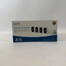 New Eufy C35 4-Cam Night Vision White E8110123