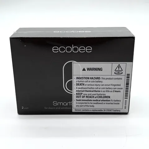 2 Pack Ecobee Smart Sensor for Doors and Windows EB-DWSHM2PK-01