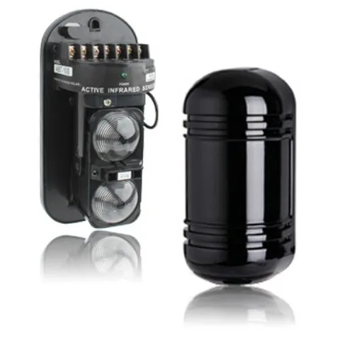 Indoor and Outdoor Wired Invisible Barrier Beam - IR Alarm Sensor