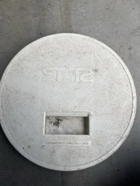 Star Floor Safe Plastic Cover Plate 