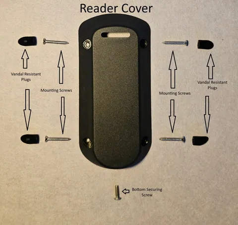 HID SIGNO 20 VANDAL RESISTANT READER COVER