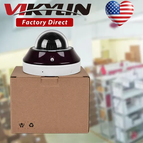 VIKYLIN PTZ 3× Optical Zoom IR Light 6MP Mini POE CAMERA Audio MD ONVIF Outdoor
