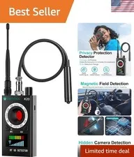 LED Laser Scanning Hidden Camera Detector - Advanced Privacy Protection Device