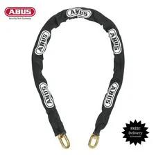 Abus Chain 8KS140BLK 140cm Length 8mm Diameter Hardened Security Chain