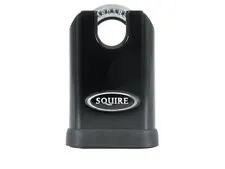 Squire SS50CP5 Stronghold Solid Steel & Brass Padlock 50mm Closed Shackle CEN3