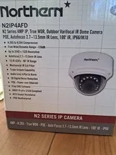 Northern Outdoor IP 66,2.7-13.5mm 4MP IP 100" IR WDR PoE Dome camera-#N2IP4AFD