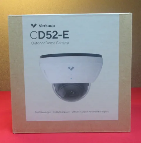 VERKADA CD52-256E-HW OUTDOOR DOME CAMERA 7A-54104-C