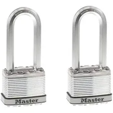 2 Pack Magnum Heavy Duty Weather-Resistant Padlock with Key - Ultimate Safeguard
