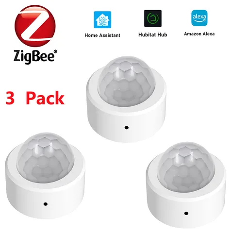 Zigbee Wireless Motion Sensor Detector for Smart Assistant Hubitat Alexa🆕