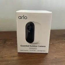 NIB Arlo Essential Outdoor Wireless Security Camera HD 1080p 2nd Gen VMC2050