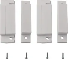 NC Magnetic Reed Switch Surface Mount Door Sensor - 2 Count for Home Safety