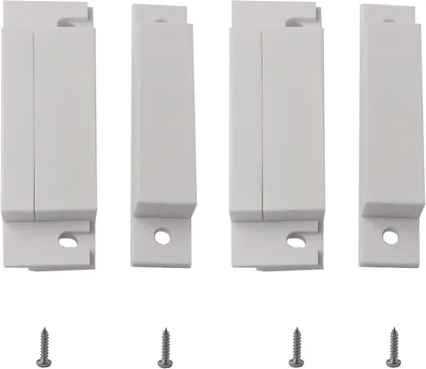 NC Magnetic Reed Switch Surface Mount Door Sensor - 2 Count for Home Safety