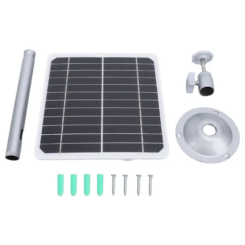 High Efficiency 20w Camera Solar Panel For Security Cameras Premium