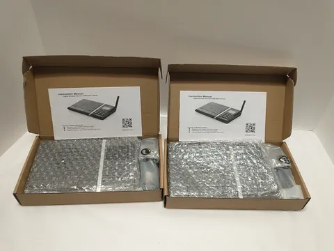 Lot Of 2 Samcom FTAN10A 10-Channel Wireless Intercom System Read Desc See Pics