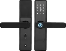 Dioche Fingerprint Smart Lock Touchscreen Password IC Card Mechanical Key