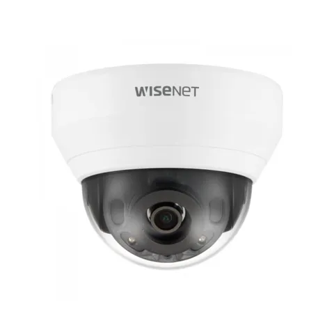 Wisenet QND6022R 2MP IR Dome Camera 4mm Lens WDR Poe White