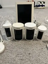 Ring Camera set of 4 solar panel bundle Great working condition