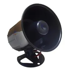 DC 6-12V Loud Alarm Siren - 15W Wired Security Horn for Easy Installation
