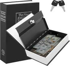 Caja Fuerte De Seguridad Para Dinero Cajas Fuertes Con Llave Secreta De Metal