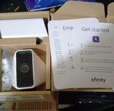 Xfinity White outdoor security camera