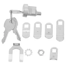 Zinc Alloy Outdoor Mailbox Lock with Anti-Pry Latch and Replacement Keys