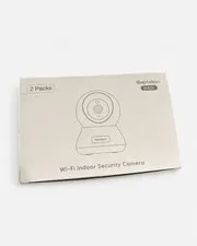 Septekon H40i Wi-Fi Indoor Security Camera 2K Ultra HD 2-Pack - 360° Pan/Tilt