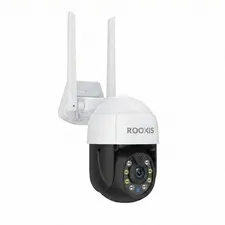 Rooxis Wireless Outdoor Security Camera 4K WiFi Floodlight PTZ