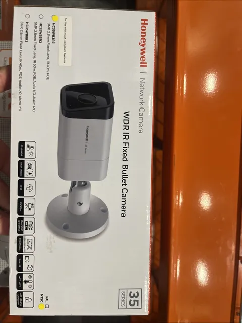 Honeywell WDR IR FIXED BULLET CAM