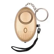 Emergency Personal Alarm W/LED Light Siren Song Extremely LOUD 120dB W/ Keychain