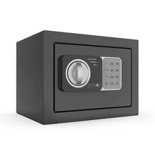 Small safe box with key,Kids mini safe for money, coin safes for home with co...