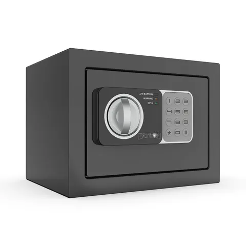 Small safe box with key,Kids mini safe for money, coin safes for home with co...