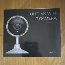 Arpha P160M 4K UHD WiFi Indoor IP Camera Night Vision 2-Way Audio Magnetic
