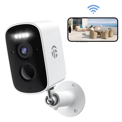 Wireless Security Camera, 3Mp,Night Vision,Two-Way Audio,Support 2.4G Wifi