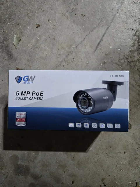 GW Security GW5037IP Wired Outdoor Bullet Security Camera